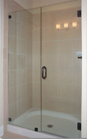 Frameless Door and Inline Panel